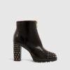 Lodi Rotu Black Patent Boot