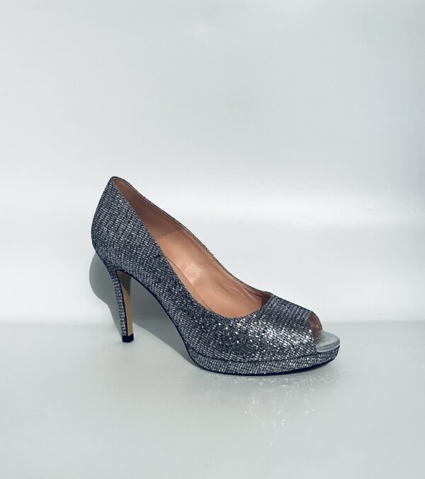 Marian Silver Riviera Plata Platform Shoe - Image 4