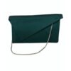 Marian Green Satin Clutch - Image 3