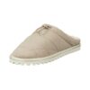 Gant Taupe Nylon Twill Slipper - Image 4