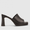 Lodi Genia Black Heeled Sandals