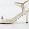 Guess White Patent Sandal