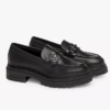 NeroGiardini Black Matte Loafers - Image 2