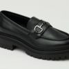 NeroGiardini Black Matte Loafers