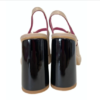 Marco Moreo Nude and Black Block Platform Heel - Image 2