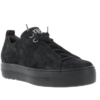 Paul Green All Black Metallic Trainer - Image 2