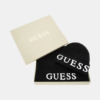 Guess Black Hat & Scarf Gift Set