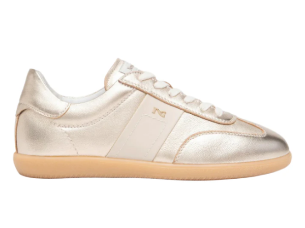 Nero Giardini Gold Metallic Trainer